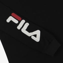 Fila Biella Italia Round - Poikien T Paita - Mustat | FI-83351